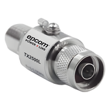 TX-2500-L - Protector de Línea Coaxial, tipo tubo de gas y paso de C.D., para 0-2.5 GHz, 750W y 0.2 dB de Perdida por Inserción