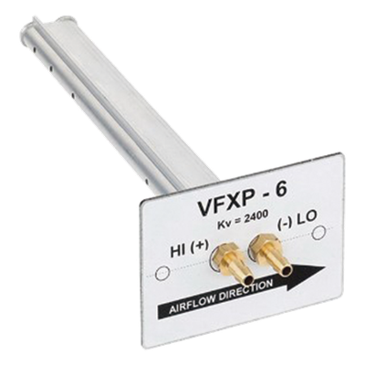 VFXP08 - Sonda de Velocidad de Aire / 8 in (20.32 cm) / Presión Diferencial / Precisión ±2% / Velocidades desde 200 fpm / Conexión 1/4 in