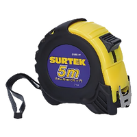 SYS-B122081 - Flexómetro anti impacto / 5 m (16.4 ft) / Cinta ancha 1" / Dual mm/pulgadas / ABS