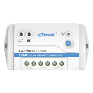 LS-1024-B - Controlador de Carga Solar PWM / 10 A / 12/24 VCC / RS-485 / Baterías Gel-AGM-Selladas