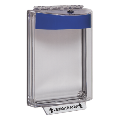 STI-13010-NB - Cubierta universal transparente / Policarbonato UV / Montaje a ras / ADA / -40 a 250°F (-40 a 121°C) / Español