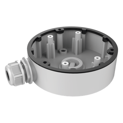 DS-1280ZJ-DM46 - Caja de Conexión para Cámaras IP / Aleación de Aluminio y Acero / 120 mm x 37.2 mm / 250 g / Compatible DS-2CD25XX y DS-2CD25XX3