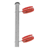 SFESQUINEROR - Aislador de Esquina para Cerco Eléctrico / Aislamiento 18 kV / Resistencia 7.5-10.2 kg / Anti UV / 66 mm x 31.6 mm