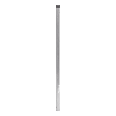 SYS-POST-ESQ-3 - Poste de Esquina para Cerca Electrificada / Tubo Galvanizado Cal. 18 / 1" Diámetro / 0.8 m (2.6 ft) Alto / 3 Aisladores / Fijación en Concreto