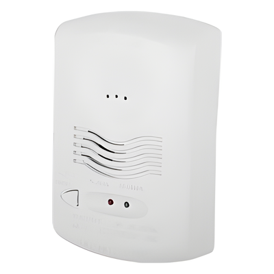 CO-1224T - Detector de Monóxido de Carbono / Alimentación 12/24 VDC / Sirena Integrada 85 dB / Relé Tipo C / Montaje Muro o Techo / UL 2075