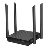 ARCHER C64 - ROUTER |TP-LINK | ARCHER C64 |WIFI | INALAMBRICO MU-MIMO | AC1200 | 5 GHZ 867 MBPS | 2,4 GHZ 400 MBPS | COBERTURA WIFI MEJORADA 4 ANTENAS EXTERNAS, SUSTITUYE A ARCHER C60
