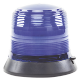 X905B - Burbuja Señalización LED / 6 LEDs / Color Azul / IP65 / Montaje Magnético / 12 VCC / Adaptador Vehicular