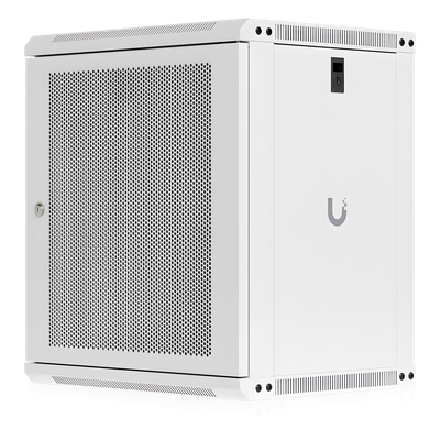 UACC-RACK-12U-WALL-450-P - Gabinete Rack 12U / 550x450 mm / Montaje Pared / Puerta Perforada / 2 pies (635 mm) Alto