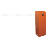 XBF-3000-LN - Barrera vehicular izquierda / Soporta brazo de hasta 3 m / Apertura en 1.5 s /Final de carrera ajustable por programación / Movimiento fluido / Diseño elegante color naranja