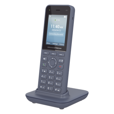 WP826 - WP826, Teléfono IP HD WiFi-6 Dualband, USB-C, 3.5mm, Bluetooth, LCD color 2.4", PTT