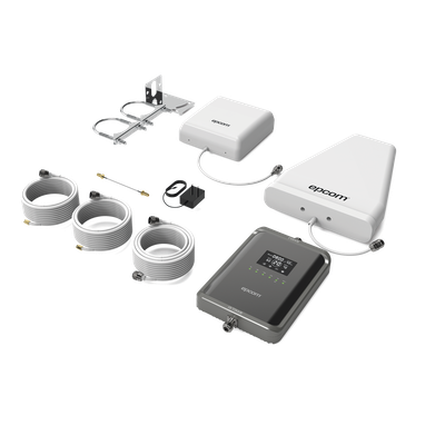 EP-5G-PBS - Epcom EP-5G-PBS amplificador de señal celular Amplificador de señal móvil para interior Negro, Blanco