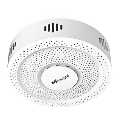 GS-601-915M - Detector de Vapeo y Humo LoRaWAN / Sensores Múltiples PM1.0/2.5/10, TVOC, TH / Alarma Local 70 dB / NFC / IP30