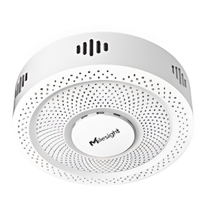 GS-601-915M - Detector de Vapeo y Humo LoRaWAN / Sensores Múltiples PM1.0/2.5/10, TVOC, TH / Alarma Local 70 dB / NFC / IP30