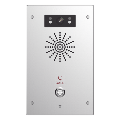 I16SV - Video Intercomunicador IP / 2 Líneas SIP / Cámara 2 Megapixel / IR Nocturno / IP65 / IK10 / PoE / -40°C a 70°C