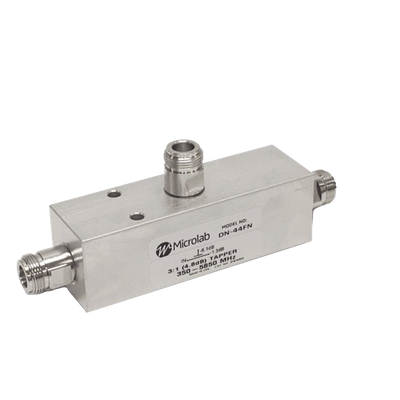DN-34FN - Separador de señal RF / División 2:1 / 350-5930 MHz / 500W promedio / PIM -161 dBc / IP67 / Tipo N