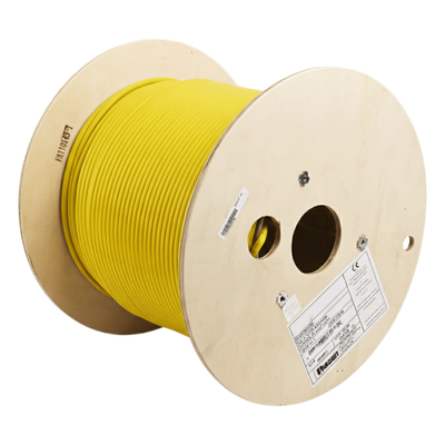 PFL6X04YL-CEG - Bobina de Cable Blindado F/UTP / Cat6A / 23 AWG / 10GBase-T / 500 MHz / LSZH / 305 m (1000 pies)
