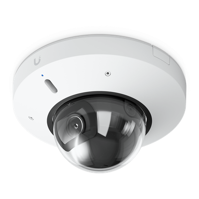 UVC-G6-MINI-DOME-W - Cámara IP Mini Domo / 4K 8 Megapixel / Visión Nocturna IR 20 m (65.6 ft) / Audio Bidireccional / IK08 / IP66 / PoE+