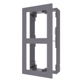 DS-KD-ACW2 - Base de Montaje para Videoportero IP / 2 Módulos / Superficie / Aluminio / -40°C a +60°C (-40°F a 140°F)