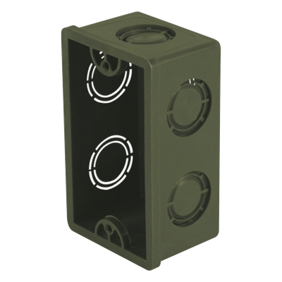 ATUP12CH - Caja Chalupa / 1/2" / PVC Conduit Pesado / Autoextinguible / NMX-E-012 / NMX-E-252 / Resistente a Impactos