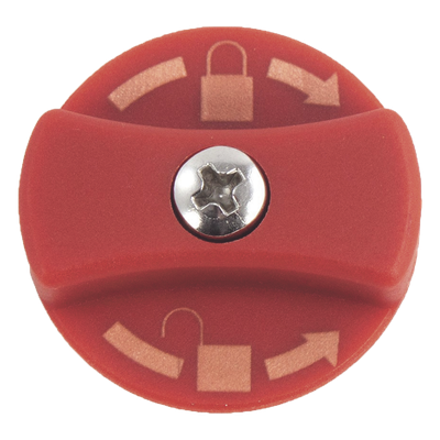 7290445 - Llave de desbloqueo / Compatible con operadores 400/422 / Diseño ergonómico / Color rojo identificable