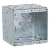 HUB-696 - Caja Multigang / 2 Gangs / 3.5 in Profundidad / 16 Entradas 1/2-3/4 in / 45 in³ / UL Listed