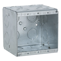 HUB-696 - Caja Multigang / 2 Gangs / 3.5 in Profundidad / 16 Entradas 1/2-3/4 in / 45 in³ / UL Listed