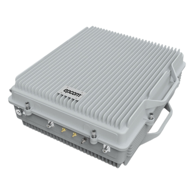 EP43-TB52566-AE - (HASTA 3 KILÓMETROS) Amplificador de Señal Celular TRI Banda / 2G, 3G, 4G y Llamadas / 20 Watts de Potencia / Ganancia DL 95 dB / Amplía la Cobertura Celular a Área Rural / IP65 Exterior