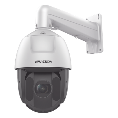 DS-2DE5425IW-AE(T5) - PTZ IP 4 Megapixel / 25X Zoom / 150 mts IR / DARKFIGHTER / ACUSENSE (Evita Falsas Alarmas) / Exterior IP66 / WDR 120 dB / PoE+ / Alarmas y Audio I/O / Micro SD / Metal / 24 VCA