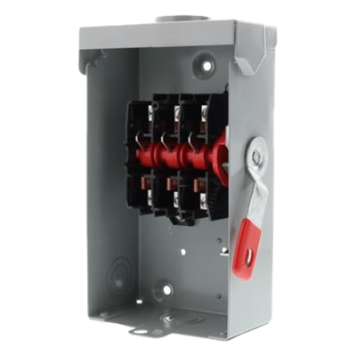 GNF322RA - Interruptor de Seguridad / 240Vca / 3 Polos / 60A / Sin Fusible / NEMA 3R / Uso General