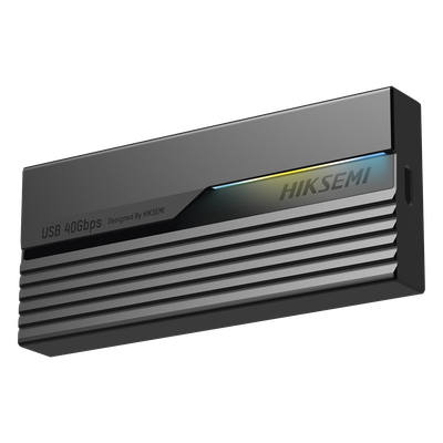 HS-HUB-MDS4 - Carcasa SSD M.2 NVMe / USB4.0 Type-C 40 Gbps / ASUS Aura RGB / Chip ASM2464 / Aluminio / 4 TB