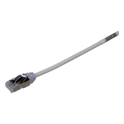 STP28X1MIG - Patch Cord Cat6A / 28 AWG / S/FTP Blindado / CM/LS0H / 1 Metro (3.28 Pies) / Gris