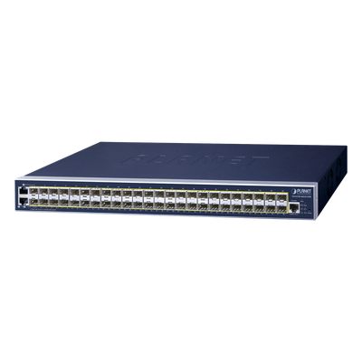 GS-6320-46S2C4XR - Switch Administrable L3 / 48 Puertos SFP 100/1000 Mbps / 4 Puertos SFP+ 10G / Enrutamiento IP / 176 Gbps