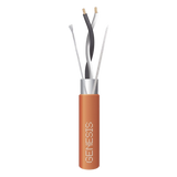 3322-1003 - Carrete de 305 Metros (1000 Pies) / Cable 2 x 18 AWG / Color Naranja / Blindado / Plenum / Trenzado para Aplicaciones de Transmisión de Datos a Alta V