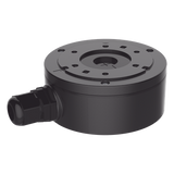 DS-1280ZJ-XS(BLACK) - Caja de Conexión para Cámara / Metal Aleación Aluminio-Acero / IP66 Exterior / Carga 4.5 kg / Dimensiones 100 x 43.2 x 129 mm