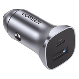 30780 - Ugreen 30780 cargador de dispositivo móvil Universal Negro Encendedor de cigarrillos Carga rápida Auto
