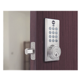 89071 - Cerradura Digital  con Teclado YDD114 / 10 usuarios/ Para Puerta Izq o Derecha de 60 a 70 mm