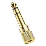 20503 - Ugreen 20503 cambiador de género para cable 6.35mm 3.5mm Oro