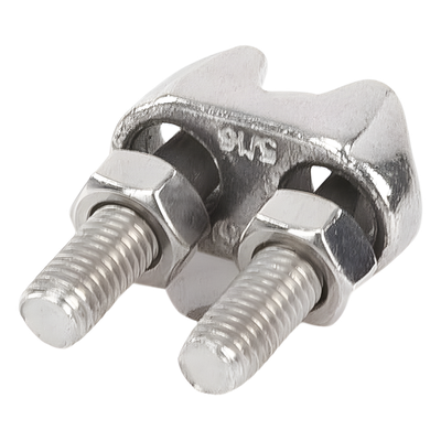 NUDO-516-MJSS - Tensor de acero forjado / Gancho-argolla / Rosca 3/8" x 6" (152 mm) / Carga 320 kg / Cumple norma FF-T-791B