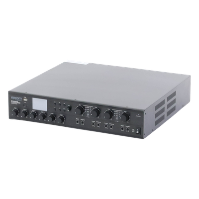 SF-4240UC - Amplificador Mezclador Matricial / 4 Zonas / 240 W por Canal / 6 Entradas / Bluetooth y USB / Grabación MP3