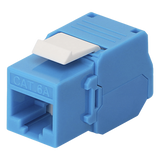 LP-KJ-6A-TTBU - Módulo Jack Keystone / Cat6A / Toolless / Terminación 180° / RJ45 / Sin Blindaje / 1 Puerto