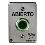 NT-SS102-ES - Interruptor IR NoTouch / Acero Inoxidable 304 Grado Médico / Contacto Seco Forma C / 4.5" x 4.5" x 0.26" (11.4 cm x 11.4 cm x 6.6 mm)
