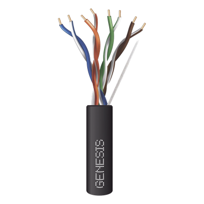 6361-2108/1000 - Bobina de Cable / UTP Cat6 PLENUM / 305 m (1000 ft) / 4 Pares / PVC Resistente a Luz Solar / UL CMP / 350 MHz / CCTV y Redes de Datos