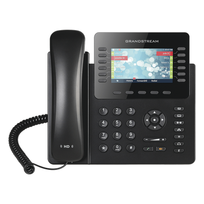 GXP-2170 - Teléfono IP Empresarial / 12 Líneas / 6 Cuentas SIP / Pantalla LCD Color 4.3 pulgadas / Bluetooth / Dual Gigabit / PoE / 48 Teclas BLF Programables