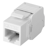 LP-KJ-516-TTWH - Módulo Jack Keystone / Cat5e / Toolless / Terminación 180° / UTP / 1 Puerto / Blanco