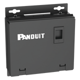 CPB6BL - Caja de Consolidación / 6 Puertos Mini-Com / Acero / 7 x 7 x 2.5 in / Montaje Piso-Pared-Techo / Negro