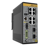 AT-IE220-10GHX-980 - Switch Industrial Ethernet / 8 Puertos PoE++ Gigabit / 2 Puertos SFP+ 10G / Layer 2+ / -40°C a 75°C / Sin Ventilador