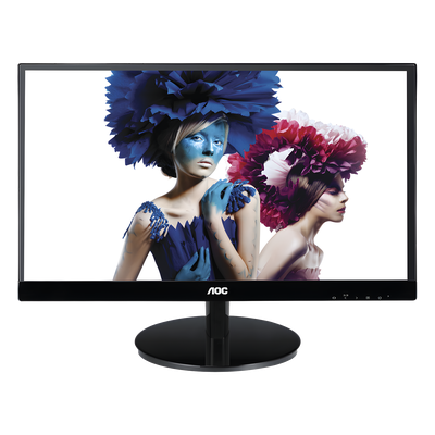 I2769-VM - Monitor  LED de 27", Resolución 1920 x 1080 Pixeles con Entradas de Video VGA / HDMI con MHL / Displayport. Panel IPS con Marco Esbelto y Bocinas Integradas