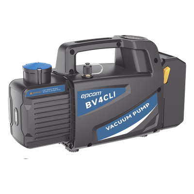 BV4CLI - Bomba de Vacío Inalámbrica / 4 CFM (114 L/min) / Vacío Final 150 Micrones / Batería Ion-Litio 18V / Capacidad Aceite 330 mL / Compatible A2L R32