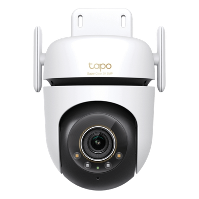 TAPO-C530WS - Cámara IP PTZ Wi-Fi / 5 Megapixel 3K / Visión 360° / Starlight Color / IP66 / Audio Bidireccional / Detección IA