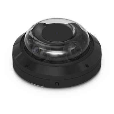 UVC-AI-MS-4-B - Cámara Multisensor IP / 32 MP (4 × 8 MP) / Zoom Óptico 2.33× / IR 20 m (65.6 ft) / PoE++ / IP66 / IK10